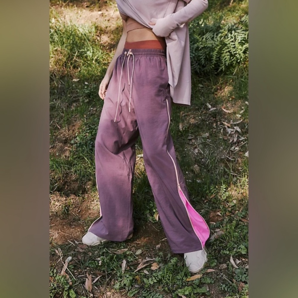 FP Movement by Free People Purple and Pink Track Pants